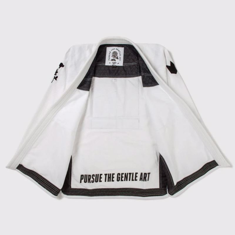 Kingz Pursue the Gentle Art Jiu Jitsu Gi - white